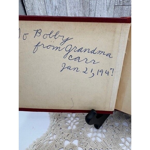 Vintage Autograph Book 1947 LOTS of Great Fun Inscriptions - Picture 3 of 8